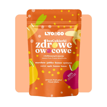 100% Naturalna przekąska -Zdrowe cukierki liofilizowane