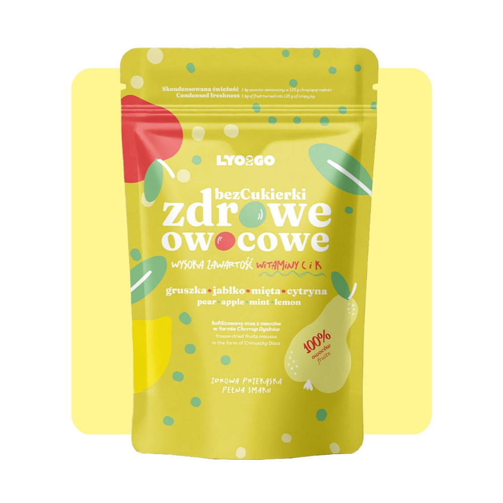 100% Naturalna przekąska -Zdrowe cukierki liofilizowane