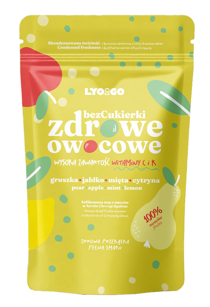 100% Naturalna przekąska -Zdrowe cukierki liofilizowane