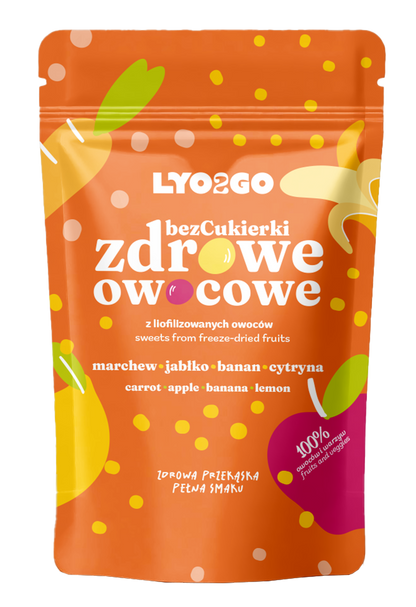 100% Naturalna przekąska -Zdrowe cukierki liofilizowane