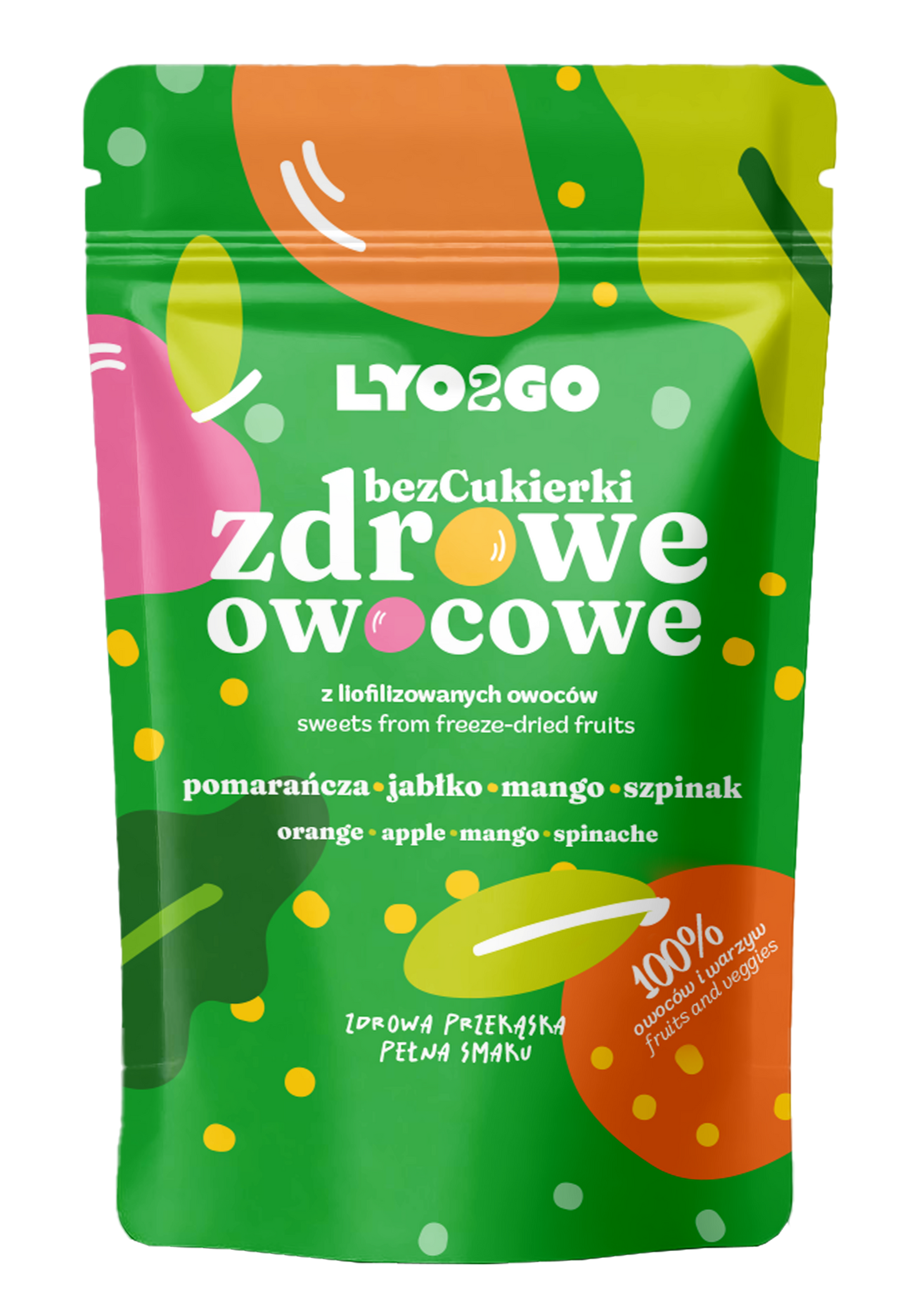 100% Naturalna przekąska -Zdrowe cukierki liofilizowane