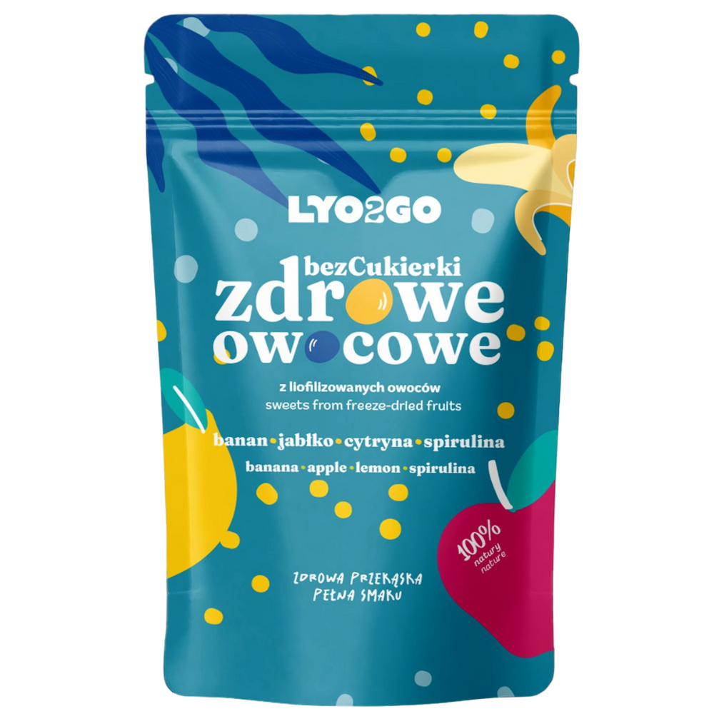 100% Naturalna przekąska -Zdrowe cukierki liofilizowane