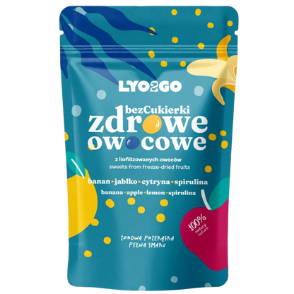 100% Naturalna przekąska -Zdrowe cukierki liofilizowane
